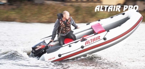 Надувные лодки ПВХ производства ALTAIR - серия PRO
