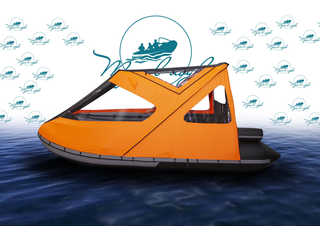 Тент трансформер на лодку ORCA GT 400НД