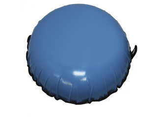 Надувная ватрушка для катания "Стандарт", диаметр 120 см., голубая (без камеры)